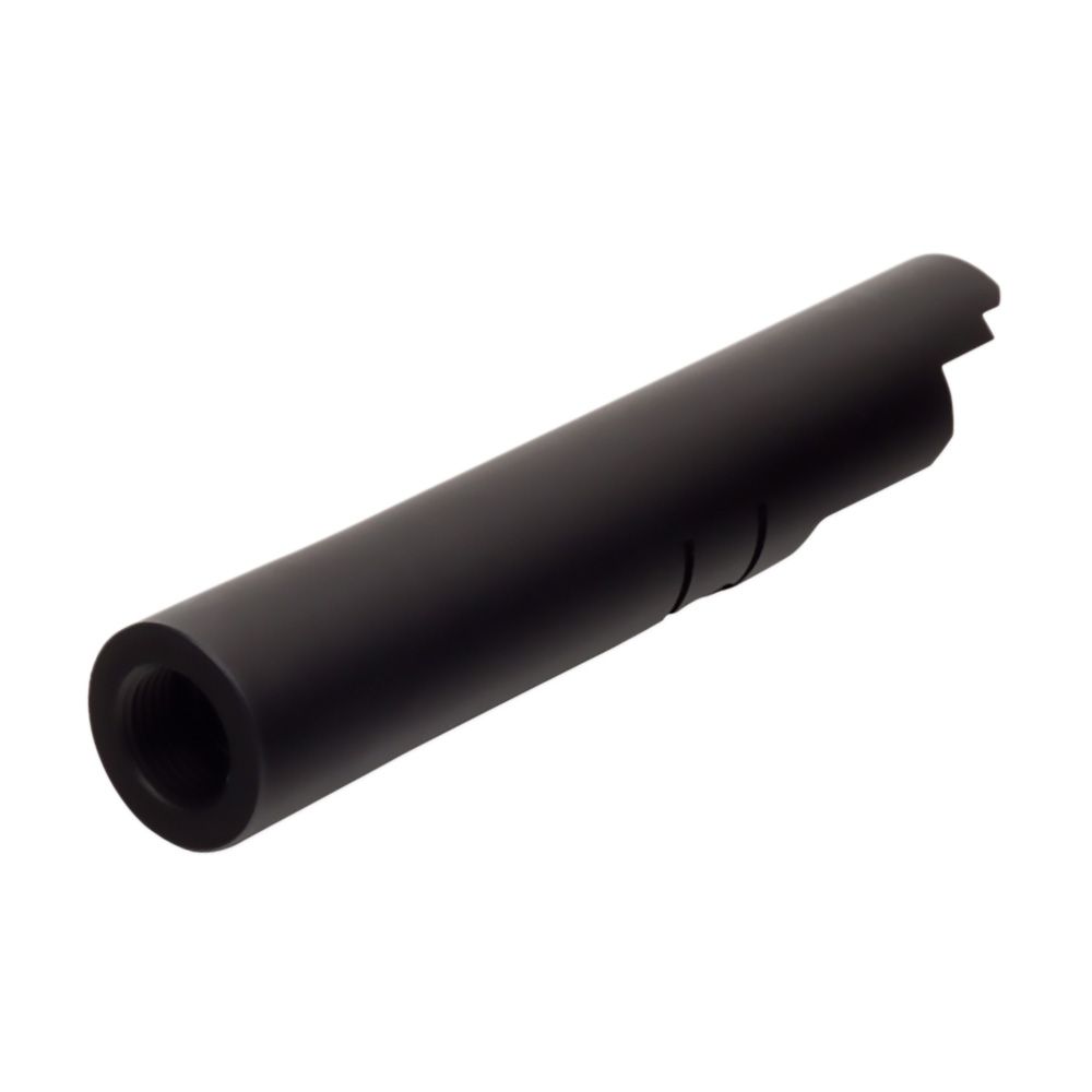 Cañón Exterior Roscado 11 mm CW DCI para Tokyo Marui Detonics .45 GBB Negro