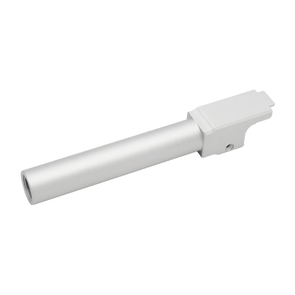 Cañón Exterior Roscado 11 mm CW DCI para Tokyo Marui G17 Gen.4 GBB Plata