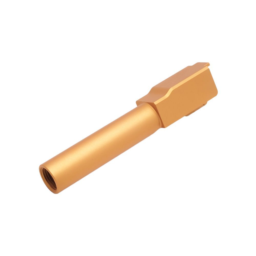 Cañón Exterior Roscado 11 mm CW DCI para Tokyo Marui Glock 26 GBB Oro