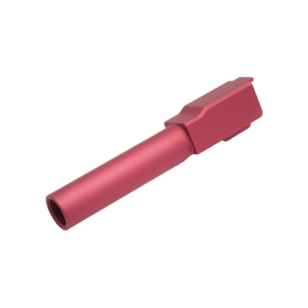 Cañón Exterior Roscado 11 mm CW DCI para Tokyo Marui Glock 26 GBB Rojo