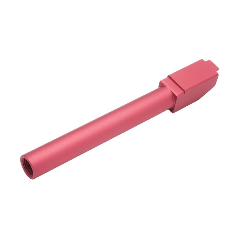 Cañón Exterior Roscado 11 mm CW DCI para Tokyo Marui Glock 34 GBB Rojo