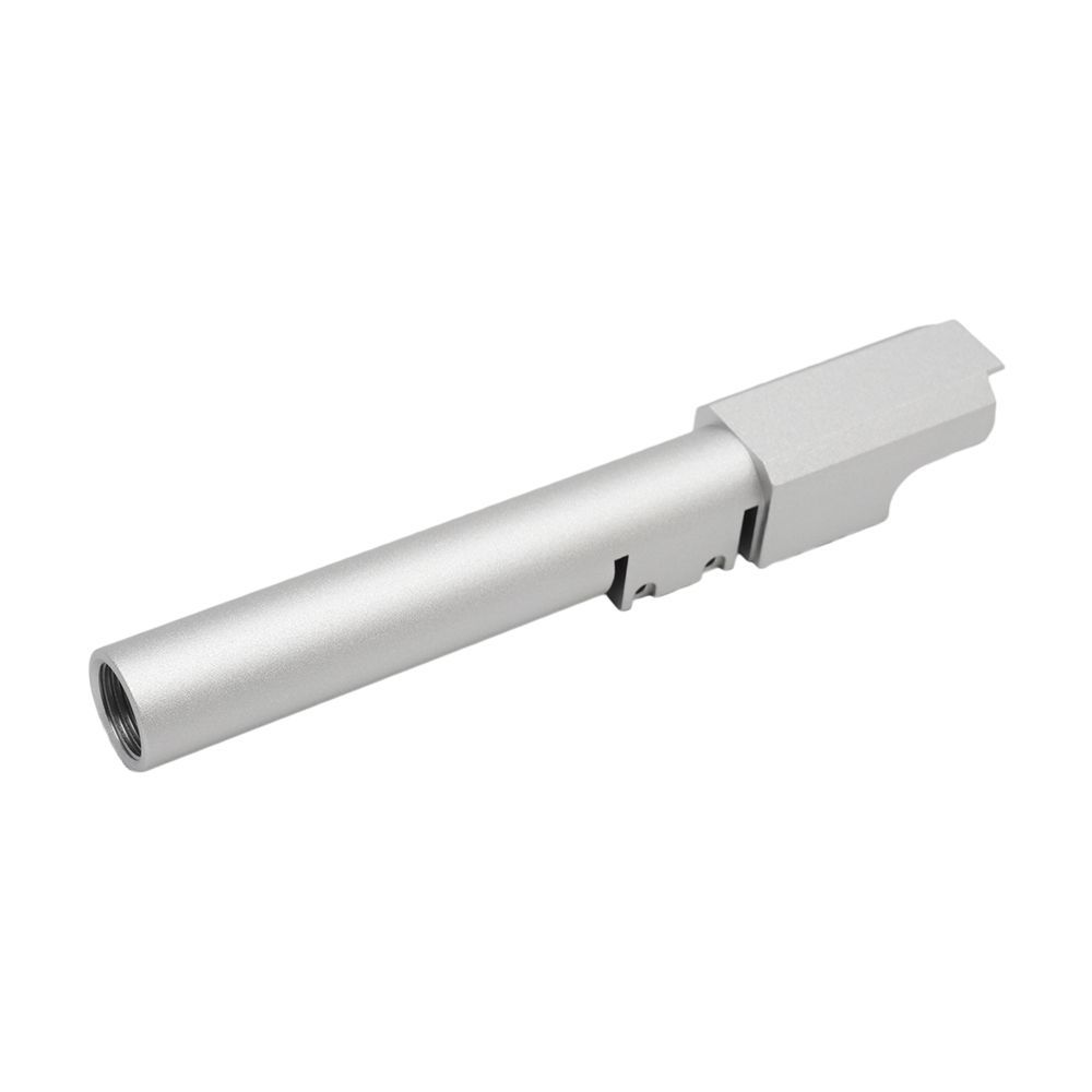 Cañón Exterior Roscado 11 mm CW DCI para Tokyo Marui P226 GBB Plata
