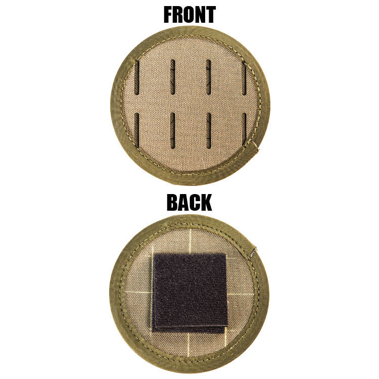 DISCO LAMINADO CORDURA 1000D MONTAJE PALS/MOLLE VERDE OD