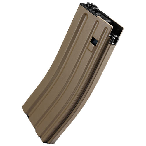 Cargador M4/SCAR Next-Gen AEG Mid-Cap Airsoft 82 BBs-Tokyo Marui Marrón Claro