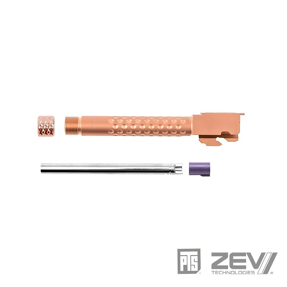 CAÑÓN Roscado ZEV Glock 17 + CAÑÓN Interno Laylax 6.00mm