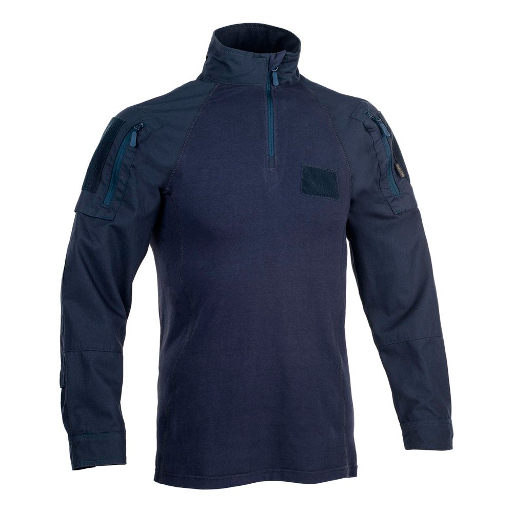 DEFCON 5 Tiger Combat Shirt Azul Marino S