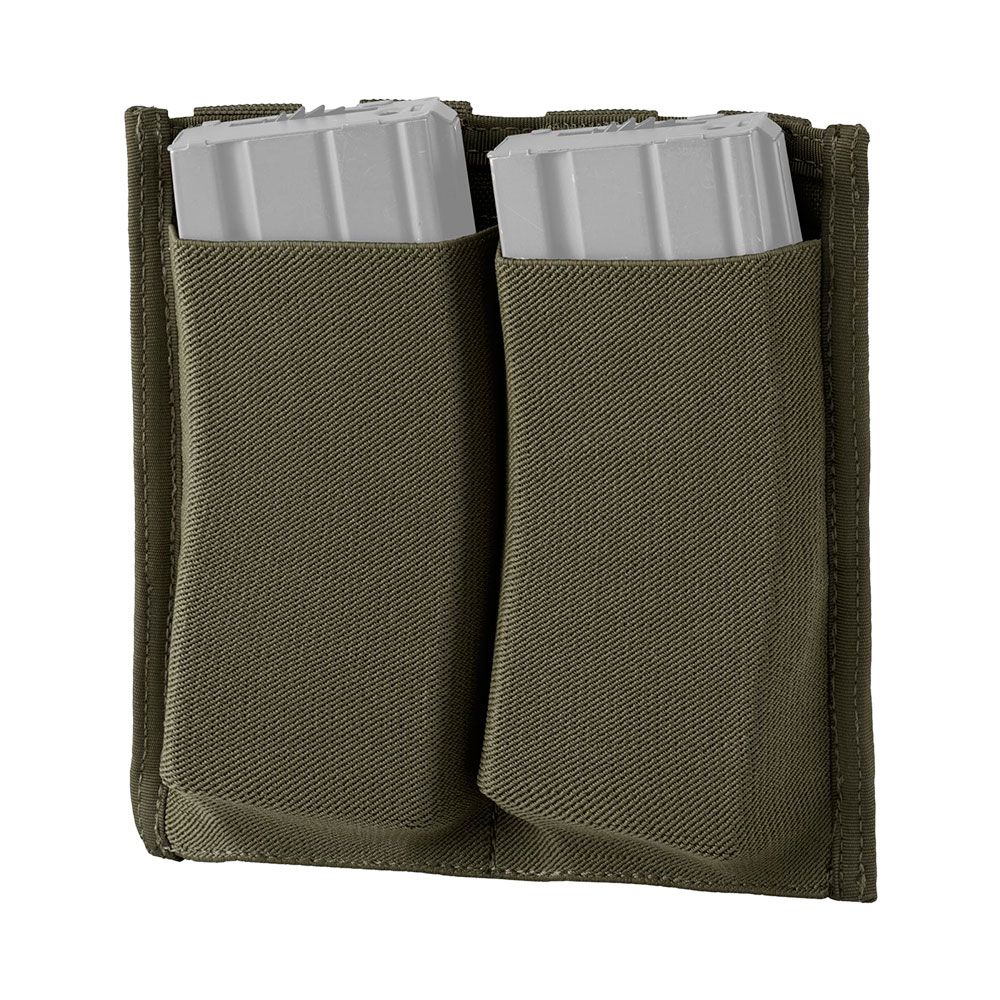 PANEL ELÁSTICO DOBLE PARA CARGADORES 5.56 VERDE OD