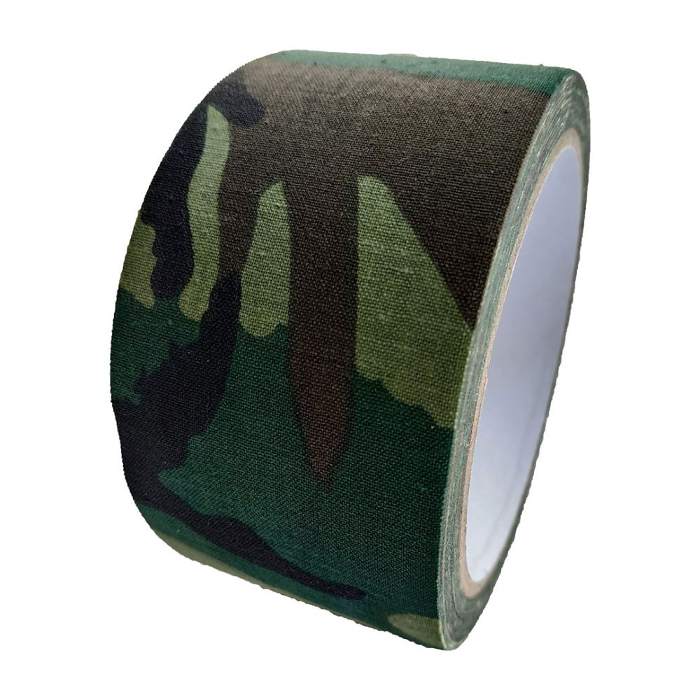Cinta Camuflaje Adhesiva 10 m DragonPro Woodland
