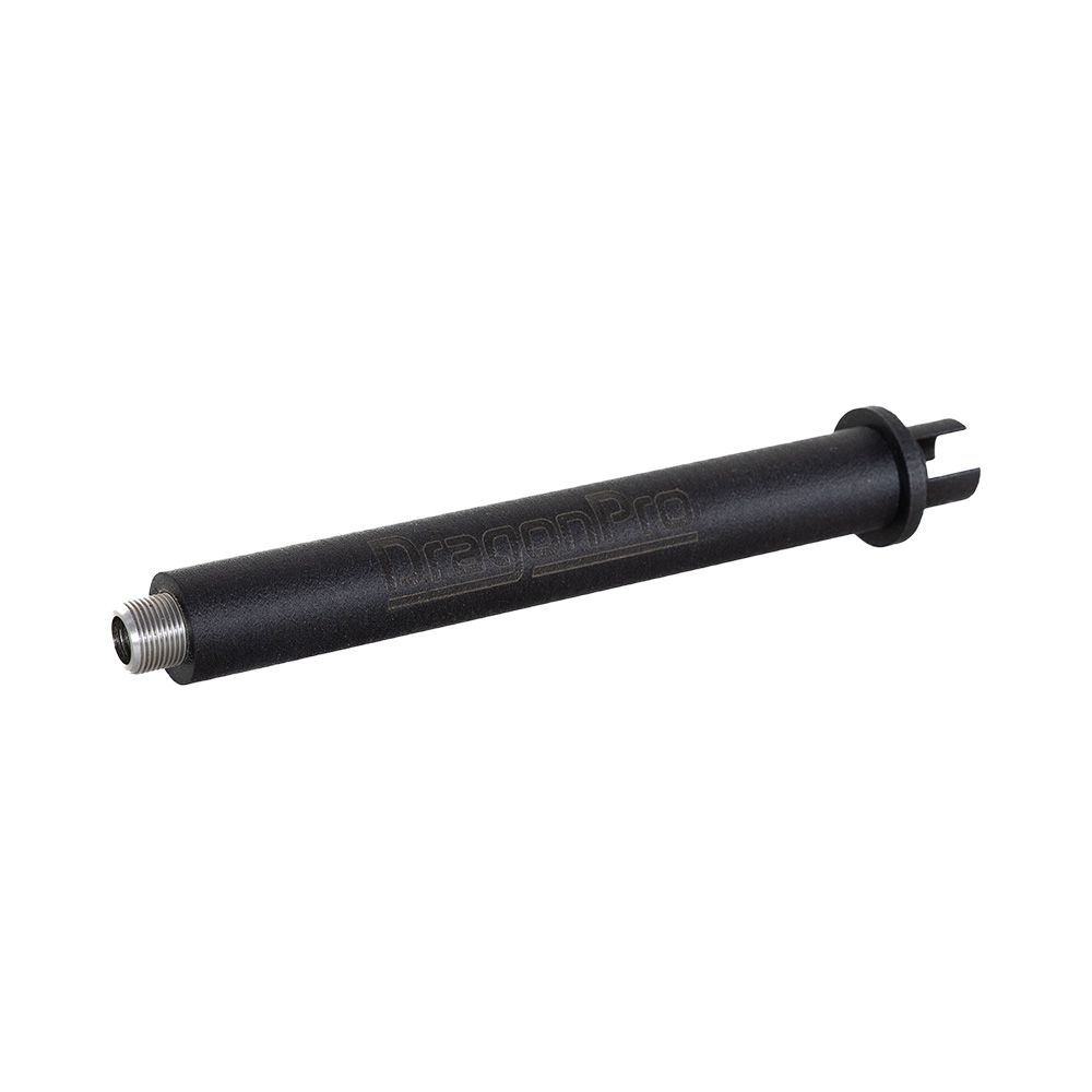 Cañón Exterior DragonPro Gen2 para Tokyo Marui MWS GBB Negro 155 mm
