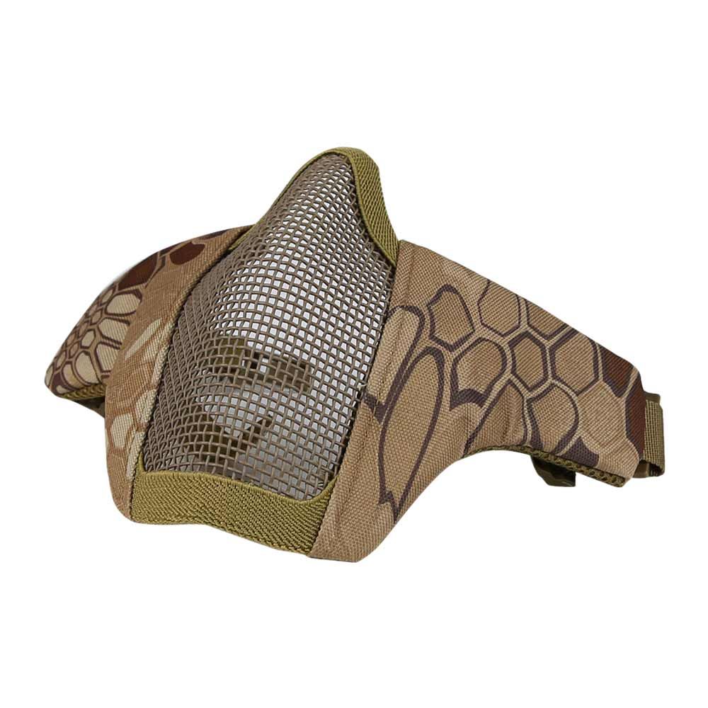 MÁSCARA PROTECTORA PLEGABLE CON MALLA METÁLICA