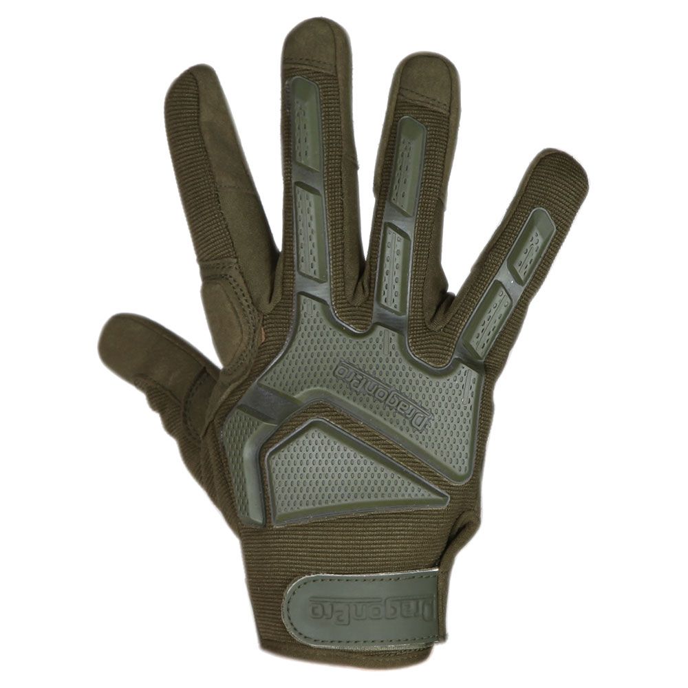 GUANTES TÁCTICOS DE ASALTO VERDE OD XXL