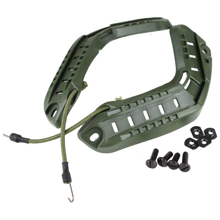 RIEL TÁCTICO LATERAL PARA CASCO VERDE OD