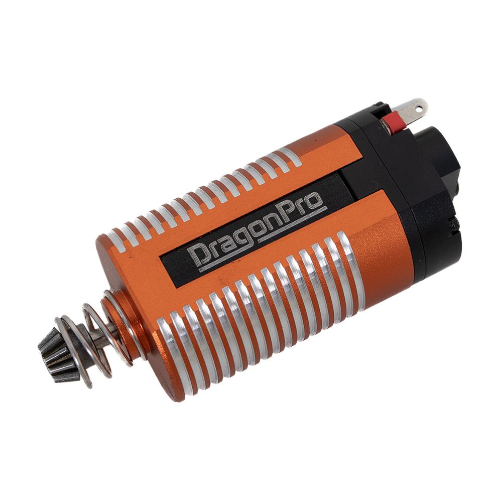 Motor Brushless Ajustable AEG DragonPro DPX 39000-48000 RPM Airsoft Eje Corto