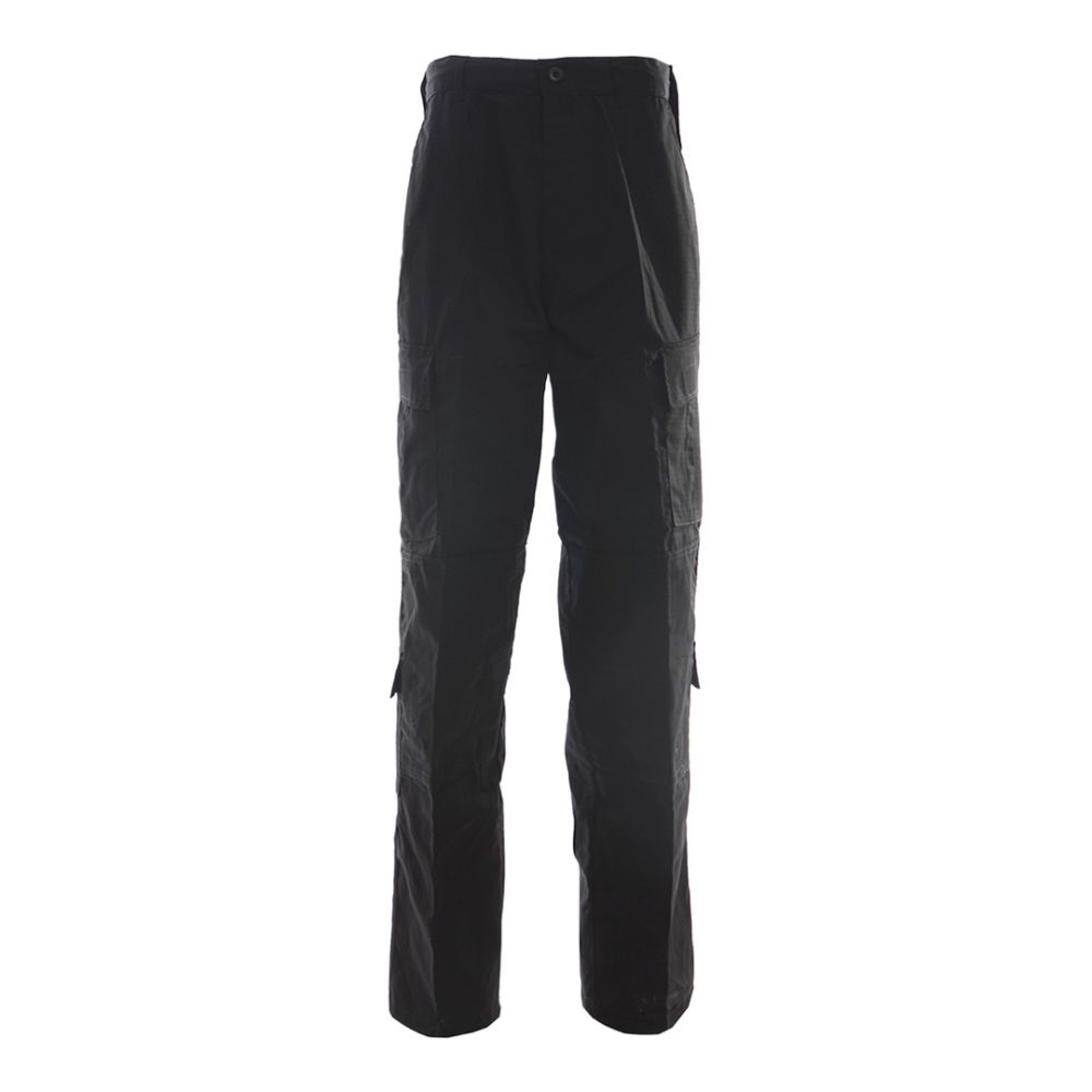 DRAGONPRO Pantalón ACU Negro 65% Poliéster/35% Algodón Ripstop XS