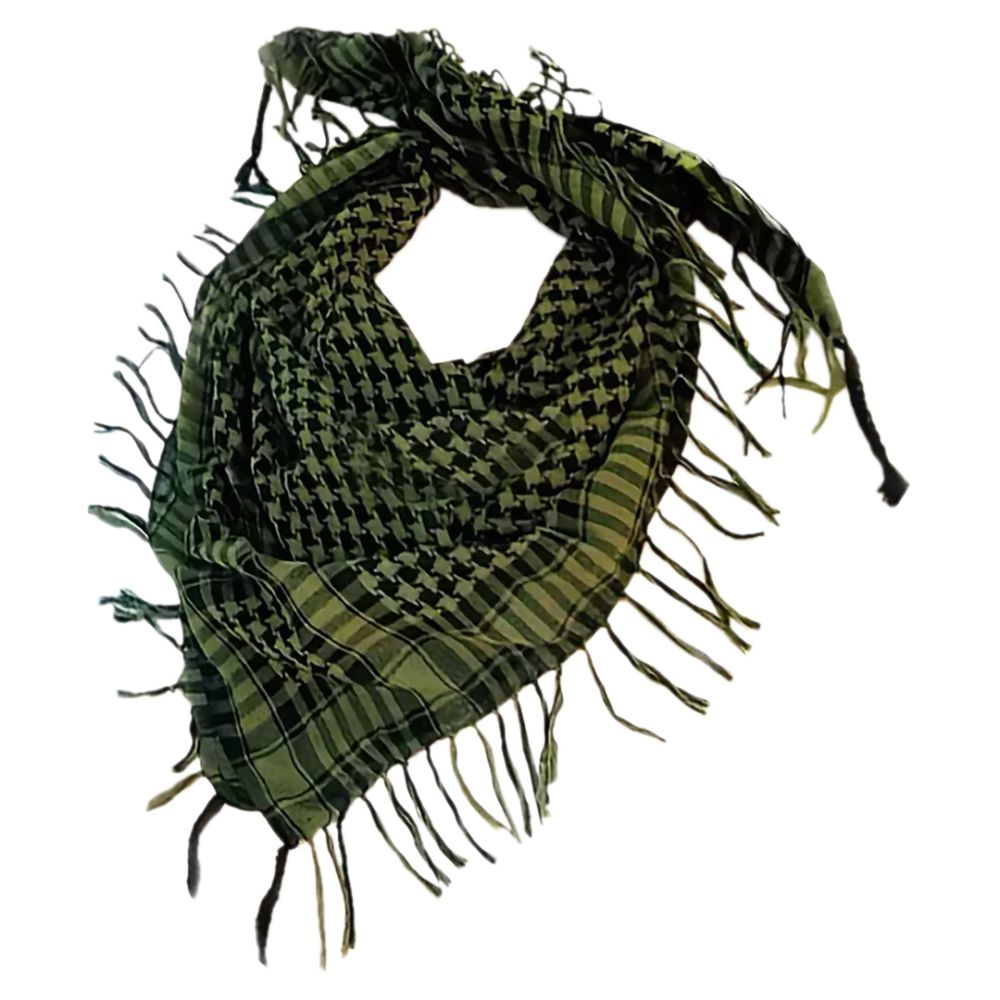 Pañuelo palestino shemagh táctico militar 106 x 106 cm algodón 100%