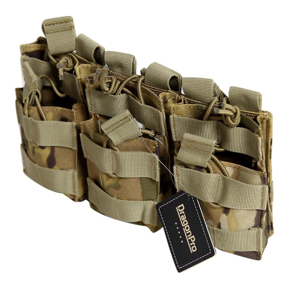 PANEL DE CARGADORES DOBLE CAPA TRIPLE 5.56 MC