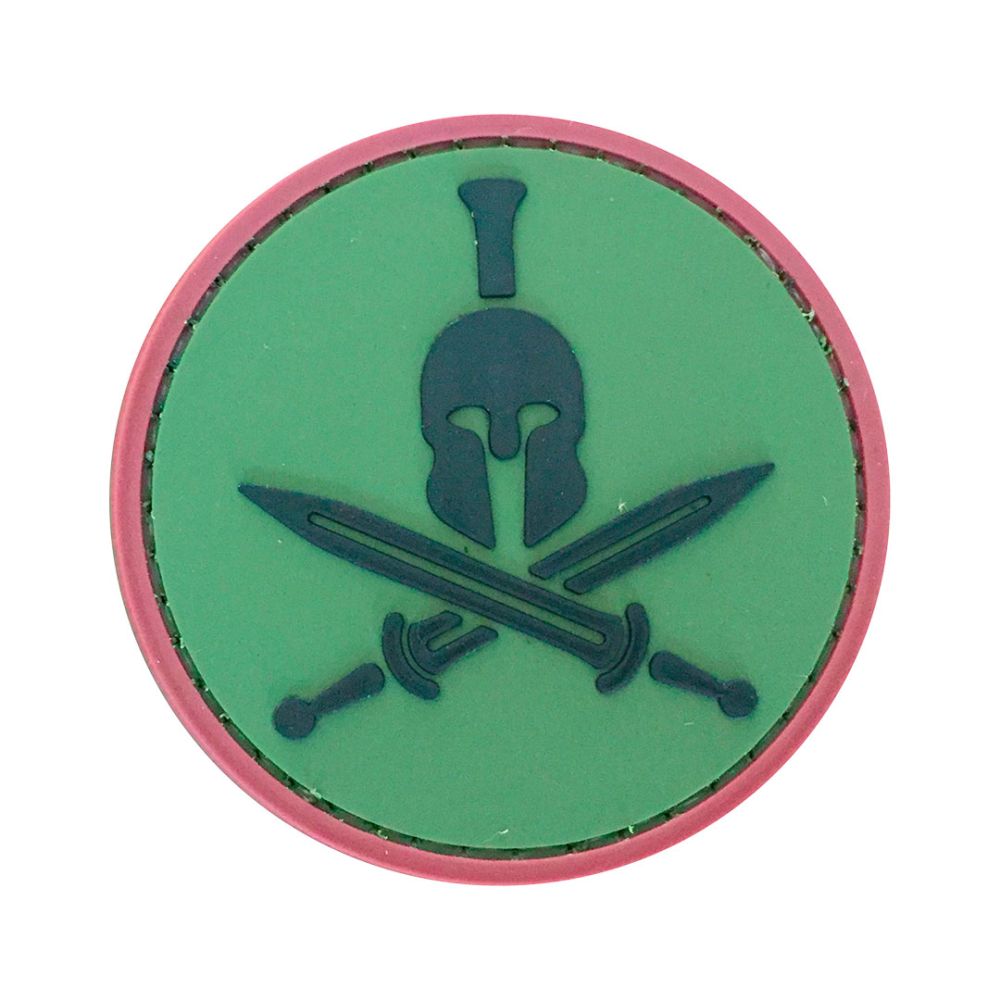 Parche de Goma PVC Espartano 50 mm DragonPro Verde