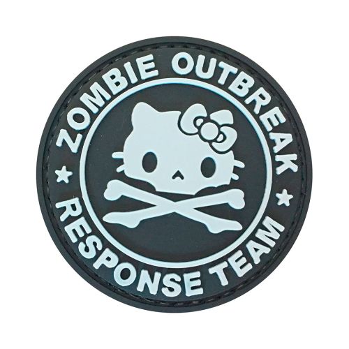 Parche Goma PVC Zombie Outbreak Response Team Kitty 60 mm DragonPro