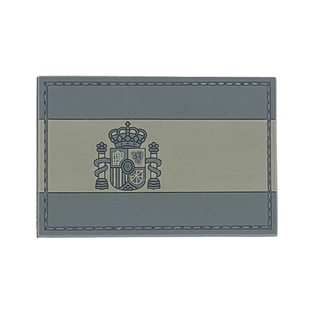 PARCHE PVC BANDERA ESPAÑA 75 X 50 MM Verde