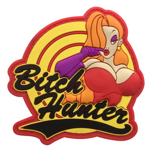 Parche de Goma PVC Bitch Hunter 78 x 76 mm DragonPro