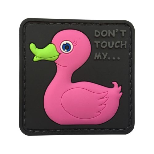 Parche de Goma PVC Don't Touch Me 50 x 50 mm DragonPro