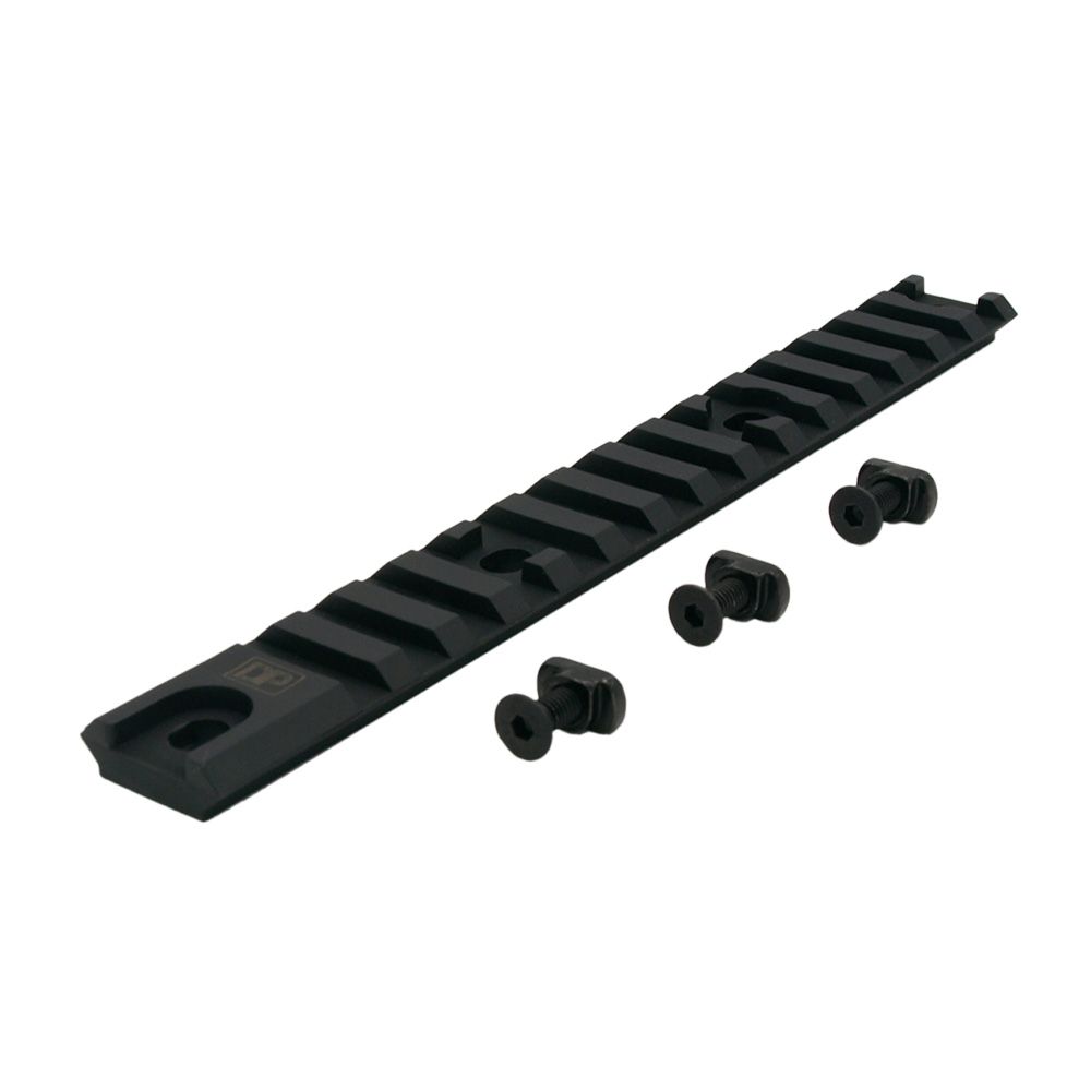 Riel Picatinny 15 Ranuras DragonPro para Guardamanos M Lok 170mm Negro
