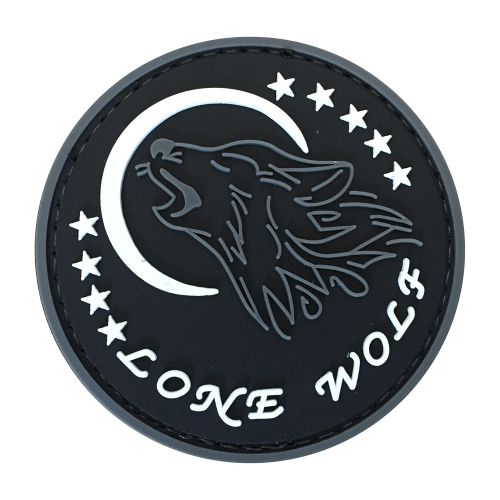 Parche de Goma PVC Lone Wolf 60 mm DragonPro