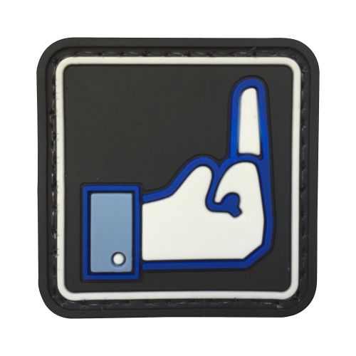 Parche de Goma PVC No Me Gusta 40 x 40 mm DragonPro