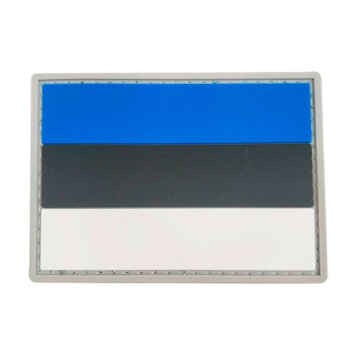 Parche de Goma PVC Bandera Estonia 70 x 50 mm DragonPro