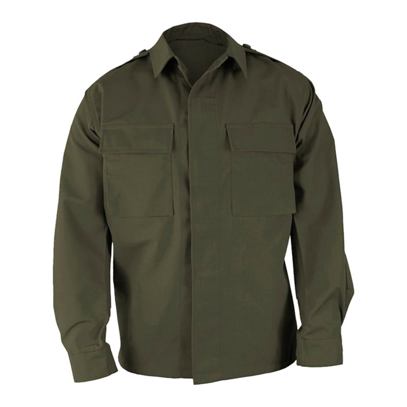 PROPPER F5452 BDU Shirt - Long Sleeve Oliva Battle Rip® 65% Poliester/35% Algodón Ripstop S Regular