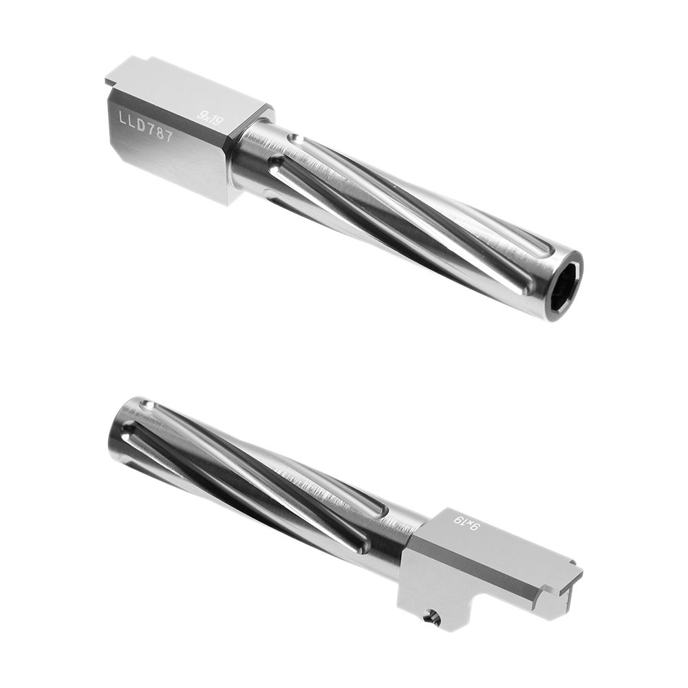 CAÑÓN G19 Gen.3 Non-Recoil Fluted Plata