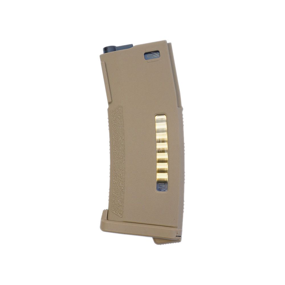 Cargador PTS EPM 150 BBs Mid-Cap Polímero Reforzado para M4-AR15 AEG Tierra Oscura