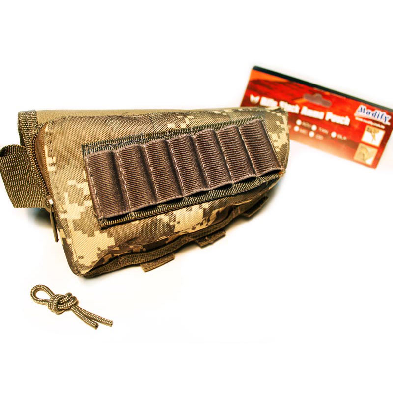 Funda de Munición para Culata con Almohadilla de Cuero ACU