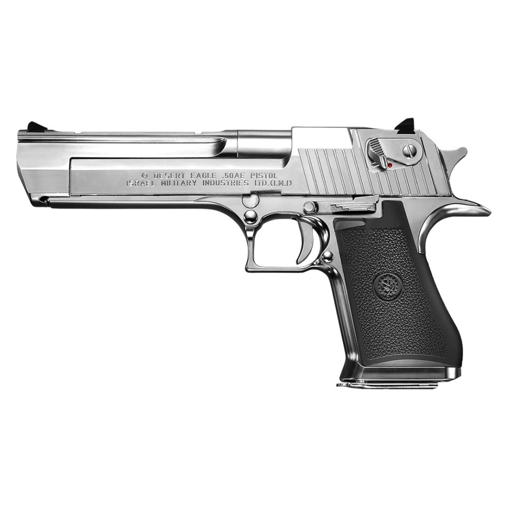 Pistola Desert Eagle .50AE GBB Gas Blowback Airsoft Tokyo Marui Plata